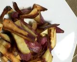 オリーブオイルでさつま芋のバター焼き風作り方4写真
