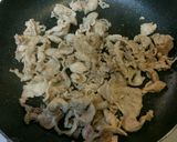 豚肉とキャベツのおかかソース炒め作り方3写真