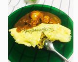 ♪カレーとドライカレーでオムライス♪作り方4写真