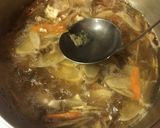 簡単♡15分♡鶏とごぼうの極うまスープ♡作り方5写真