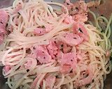 スモークサーモン・明太レモン風味パスタ作り方4写真