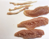 ヘルシー！ささみの青しそ挟み焼き梅肉のせ作り方2写真