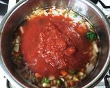 栄養満点！野菜たっぷりトマトスープ作り方3写真