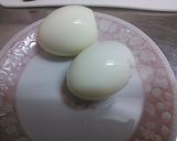 厚揚げ、こんにゃくと卵の煮物みそだれ作り方1写真