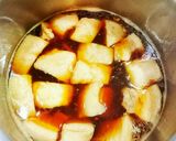 やわらか～い豚の角煮♪大豆と煮玉子入り作り方7写真