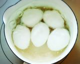 やわらか～い豚の角煮♪大豆と煮玉子入り作り方9写真