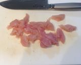 ☆パクチーと鶏ささみのナンプラー和え☆作り方1写真