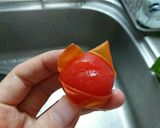 離乳食に☆簡単ミニトマトの湯むき作り方5写真