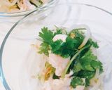 ☆パクチーと鶏ささみのナンプラー和え☆作り方5写真