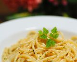 フライパンで超簡単☆明太子クリームパスタ作り方9写真