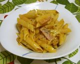 フライパンで超簡単☆明太子クリームパスタ作り方10写真