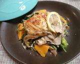 サーモンのレモンハーブ焼de温野菜サラダ作り方8写真