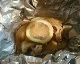 サーモンのレモンハーブ焼de温野菜サラダ作り方2写真