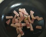 〃ブロッコリー入りカルボナーラ作り方1写真