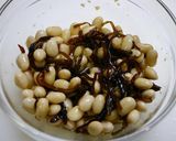 ダイエットつくおき！昆布豆の生姜蒸し作り方1写真
