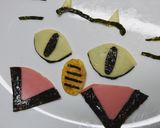 にゃーす♥こだっく♥キャラ弁作り方1写真