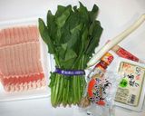 にんにくスープ・だしの簡単しゃぶしゃぶ鍋作り方1写真