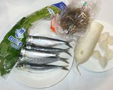 千切り大根・里芋・いわしのつみれ鍋作り方1写真