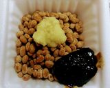 納豆☝生姜と海苔の佃煮でごはんですよ～作り方4写真