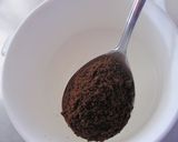 濃厚カフェオレ、バナナ添え作り方2写真