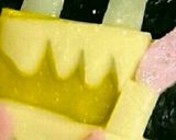 キャラ弁★お誕生日にバースデーケーキ弁当作り方2写真