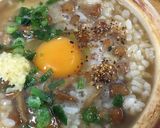あったまるぅ生姜入♡あごだしのなめこ雑炊作り方3写真