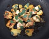 お弁当に★大葉とポテトの照り焼きチキン作り方6写真