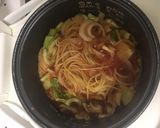炊飯器でトマトパスタ作り方3写真