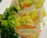 白菜と小松菜の味噌あえ♪作り方4写真
