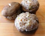 春日部産野菜で♪まるごと椎茸つくね鍋作り方8写真