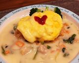 かける派☆オムシチュー作り方9写真