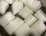母直伝!! 冬瓜と豚肉の煮物☆味噌煮作り方4写真