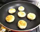 糖質オフ！ツナマヨ＆チーズ☆おからお焼き作り方9写真