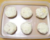 糖質オフ！ツナマヨ＆チーズ☆おからお焼き作り方7写真