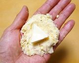 糖質オフ！ツナマヨ＆チーズ☆おからお焼き作り方6写真