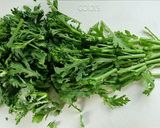 レンジで簡単☆春菊の胡麻ツナ和え。作り方1写真