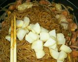 栃木名物 じゃがいも入り焼きそば作り方7写真