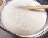 鶏そぼろあんかけ、牛乳と卵の茶碗蒸し作り方3写真
