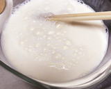 鶏そぼろあんかけ、牛乳と卵の茶碗蒸し作り方3写真