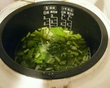 簡単☆大根葉としらすの炊き込みご飯作り方3写真