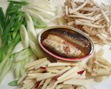 山椒がピリっ☆いわし缶deスパゲティー作り方1写真