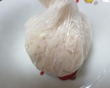 簡単　きのこあんかけ蓮根まんじゅう作り方4写真