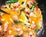 ちょっと中華風親子丼〜作り方3写真