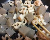 簡単♪蓮根とこんにゃくのおかか炒め煮作り方3写真