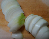 簡単♪イカと白菜と大根の ごま味噌煮！作り方2写真