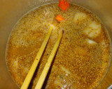 簡単♪イカと白菜と大根の ごま味噌煮！作り方6写真