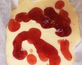 ストロベリーリボンのヨーグルト蒸しパン作り方7写真
