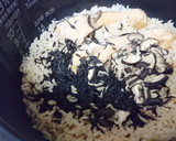 白だし【サーモンとひじきの炊き込みご飯】作り方3写真