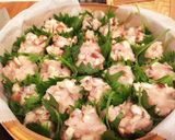 【糖質制限】簡単・鶏の大葉シューマイ作り方5写真