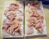 ツナとハムのサンドイッチ【手づかみ食べ】作り方4写真